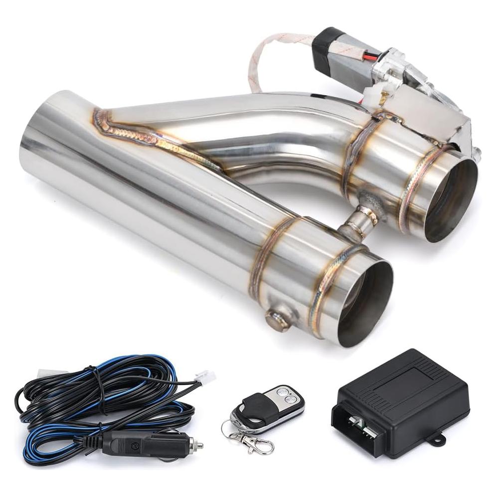 Kit Tubo Escape Acero Inoxidable 7.62 cm PQYRACING