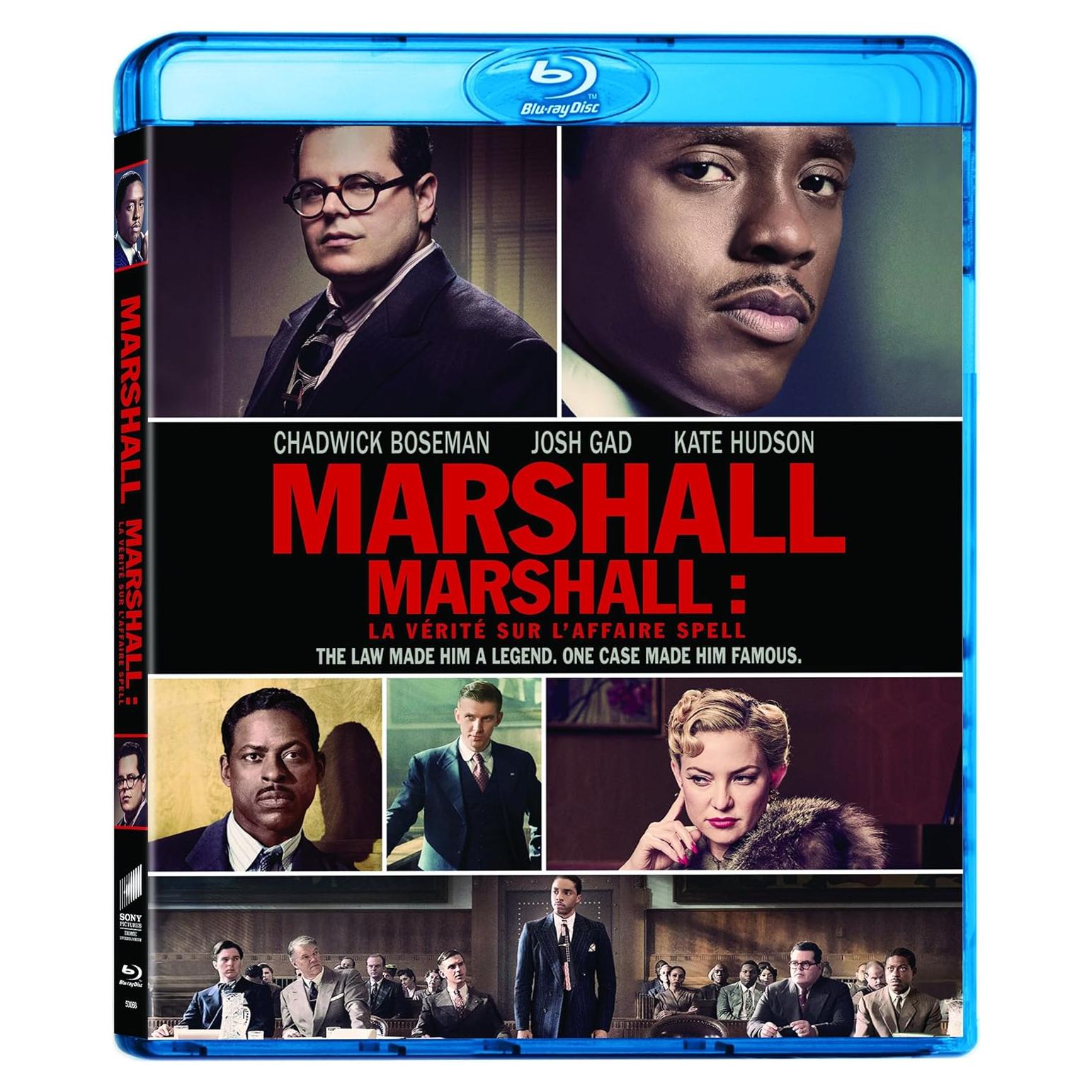 Blu-ray Marshall Bilingüe Alemán Francés 18x13cm