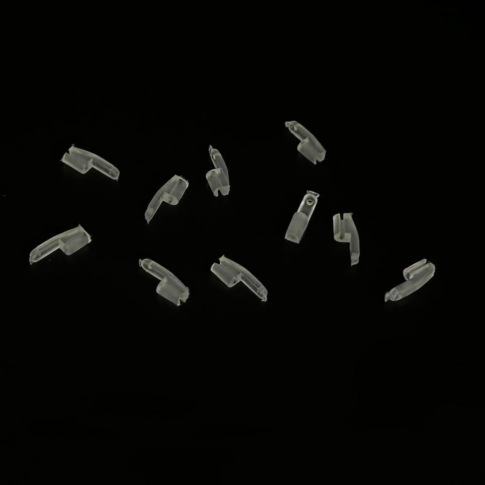 10 Sujetadores de oscilación plásticos URIMPAVIDO 12mm 1mm