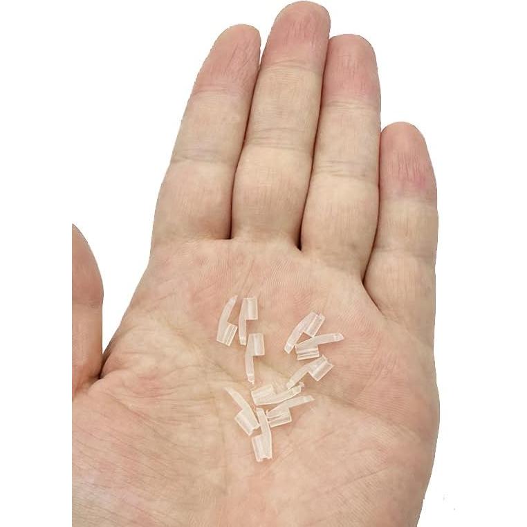 10 Sujetadores de oscilación plásticos URIMPAVIDO 12mm 1mm