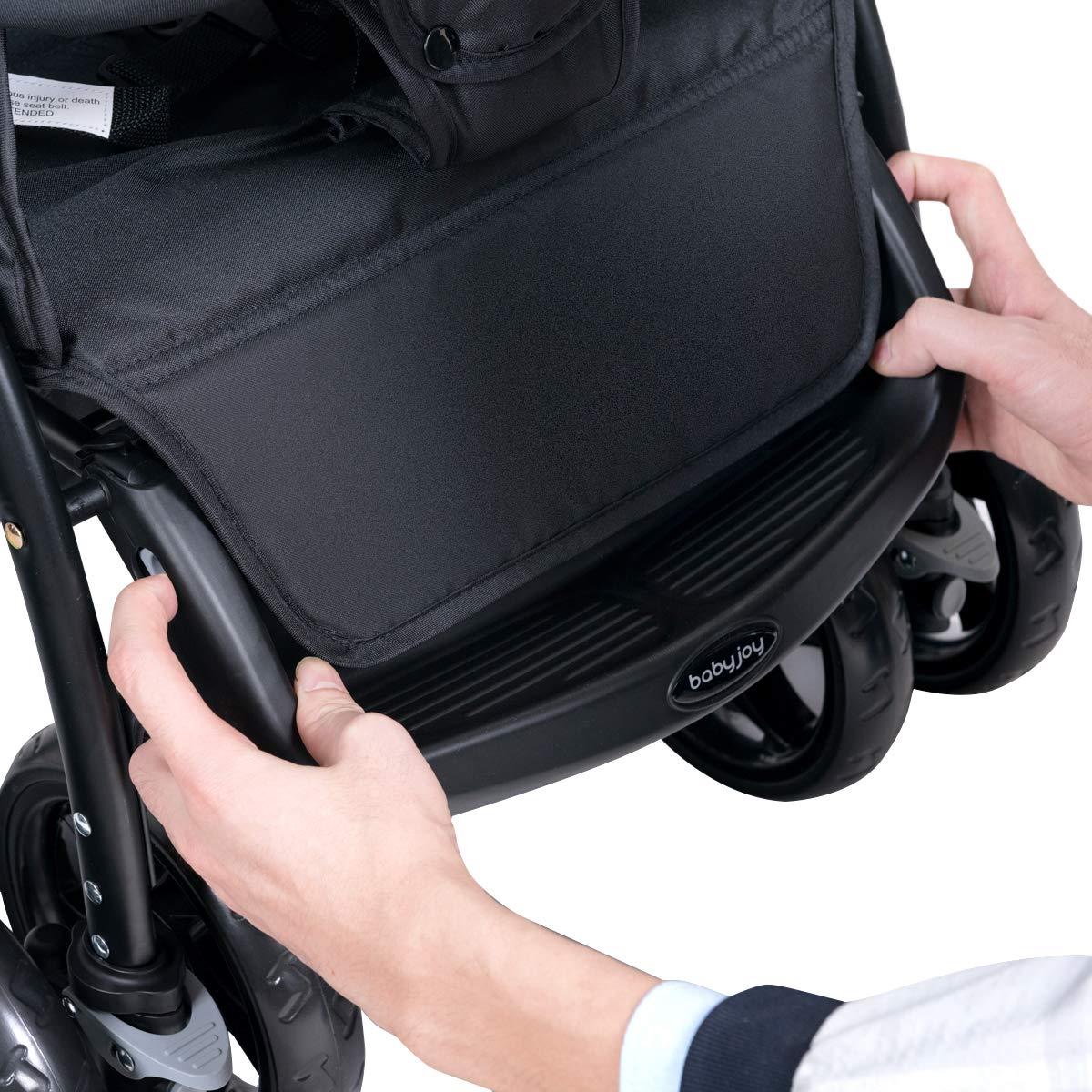 Cochecito Doble BABY JOY BB4943 Plegable para Gemelos