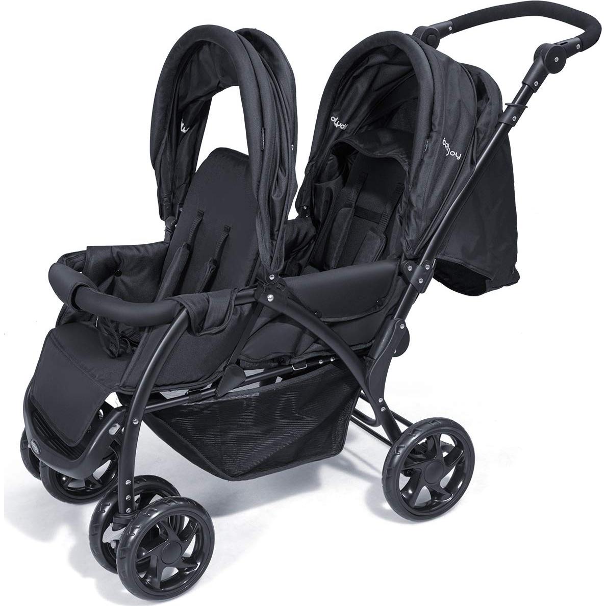 Cochecito Doble BABY JOY BB4943 Plegable para Gemelos