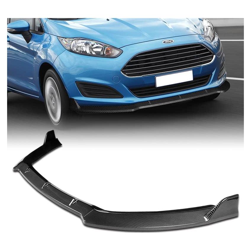 Kit de Labio de Parachoques Frontal 3 Piezas DriftX para Ford Fiesta 2014-2019