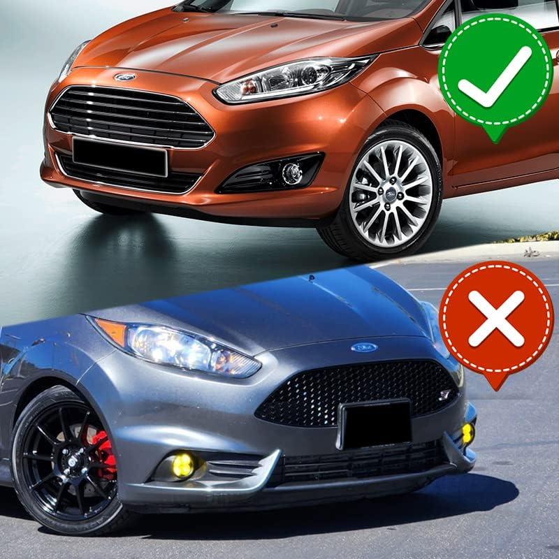 Kit de Labio de Parachoques Frontal 3 Piezas DriftX para Ford Fiesta 2014-2019