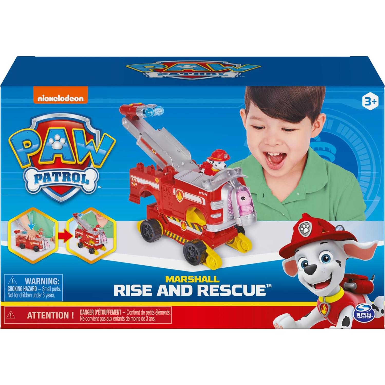 Vehículo de Rescate Marshall PAW Patrol con Dron y Proyectiles