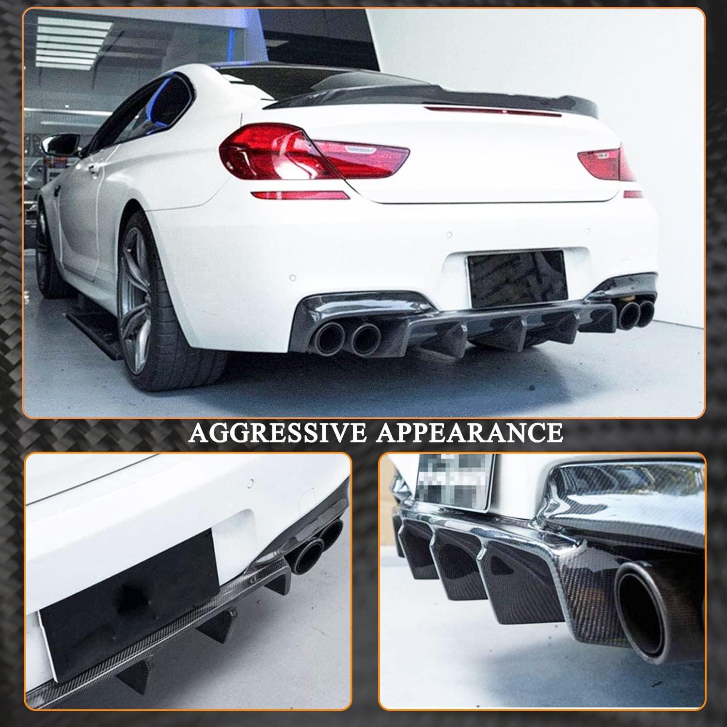 Difusor Trasero de Fibra de Carbono Kit MCARCAR para BMW Serie 6 2013-2018