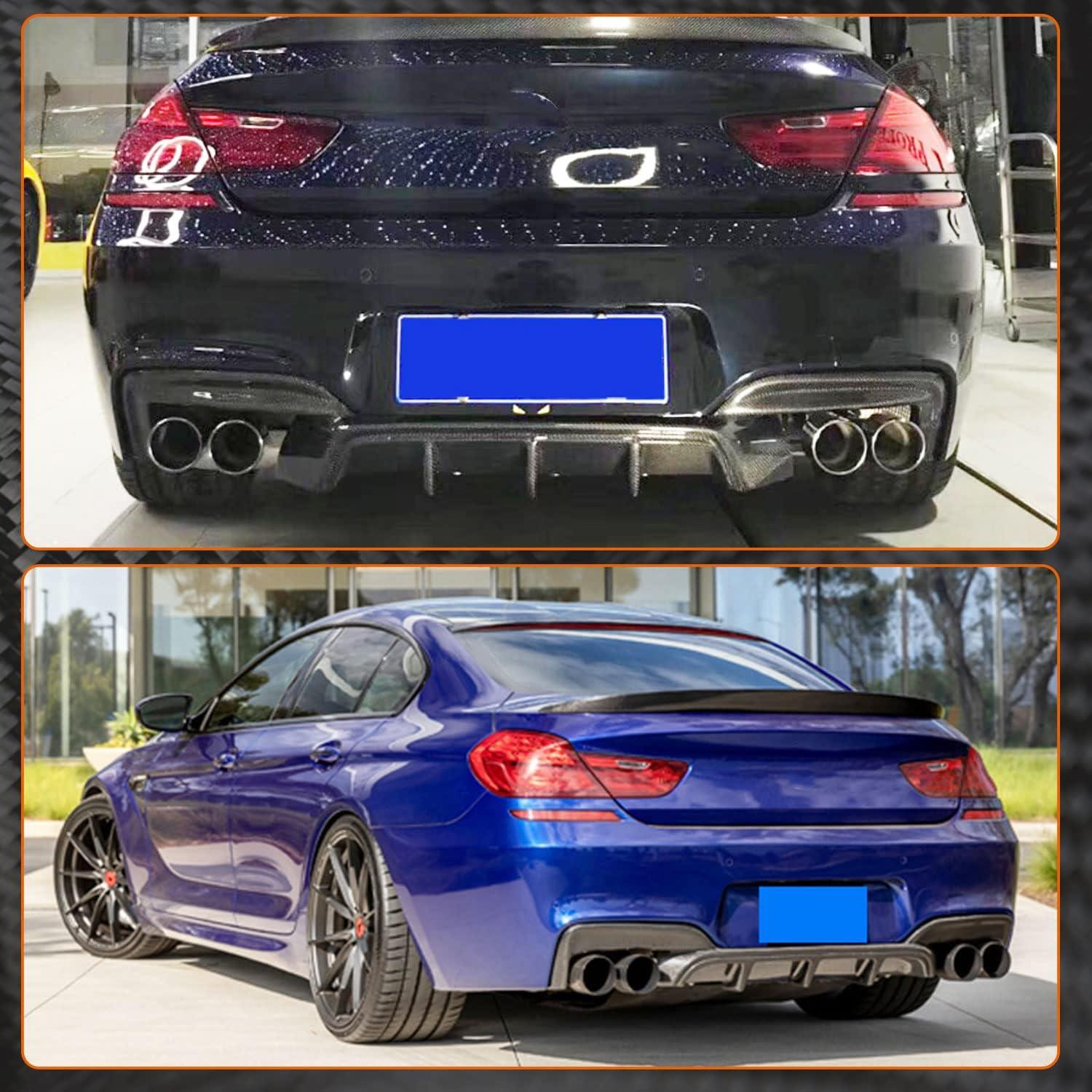 Difusor Trasero de Fibra de Carbono Kit MCARCAR para BMW Serie 6 2013-2018