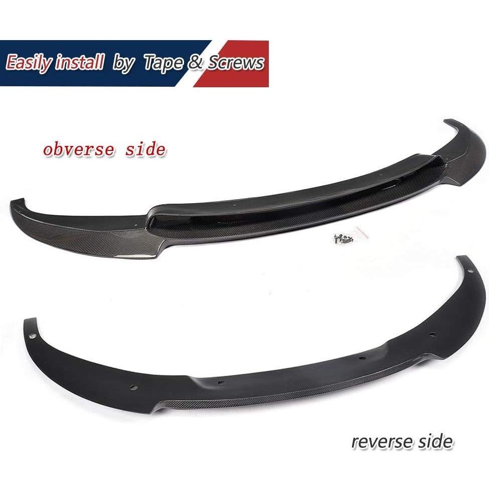 Labio de Parachoques Delantero Fibra de Carbono JC SPORTLINE para BMW M6 2013-2018