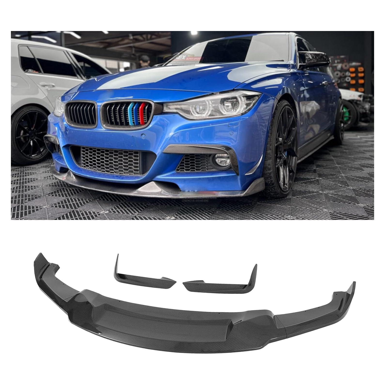 Labio Parachoques Delantero BMW F30 F31 M Sport 2012-2018 Fibra de Carbono