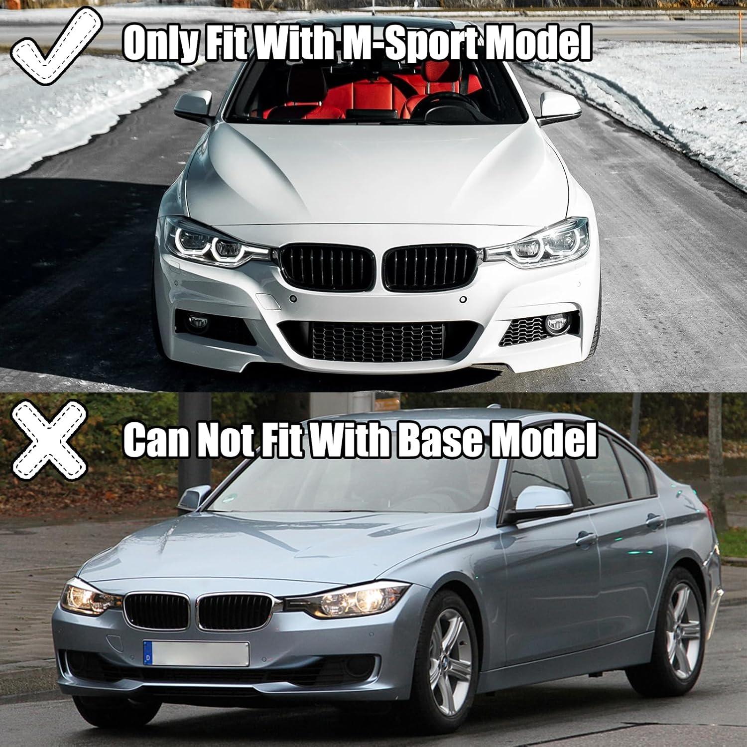 Labio Parachoques Delantero BMW F30 F31 M Sport 2012-2018 Fibra de Carbono