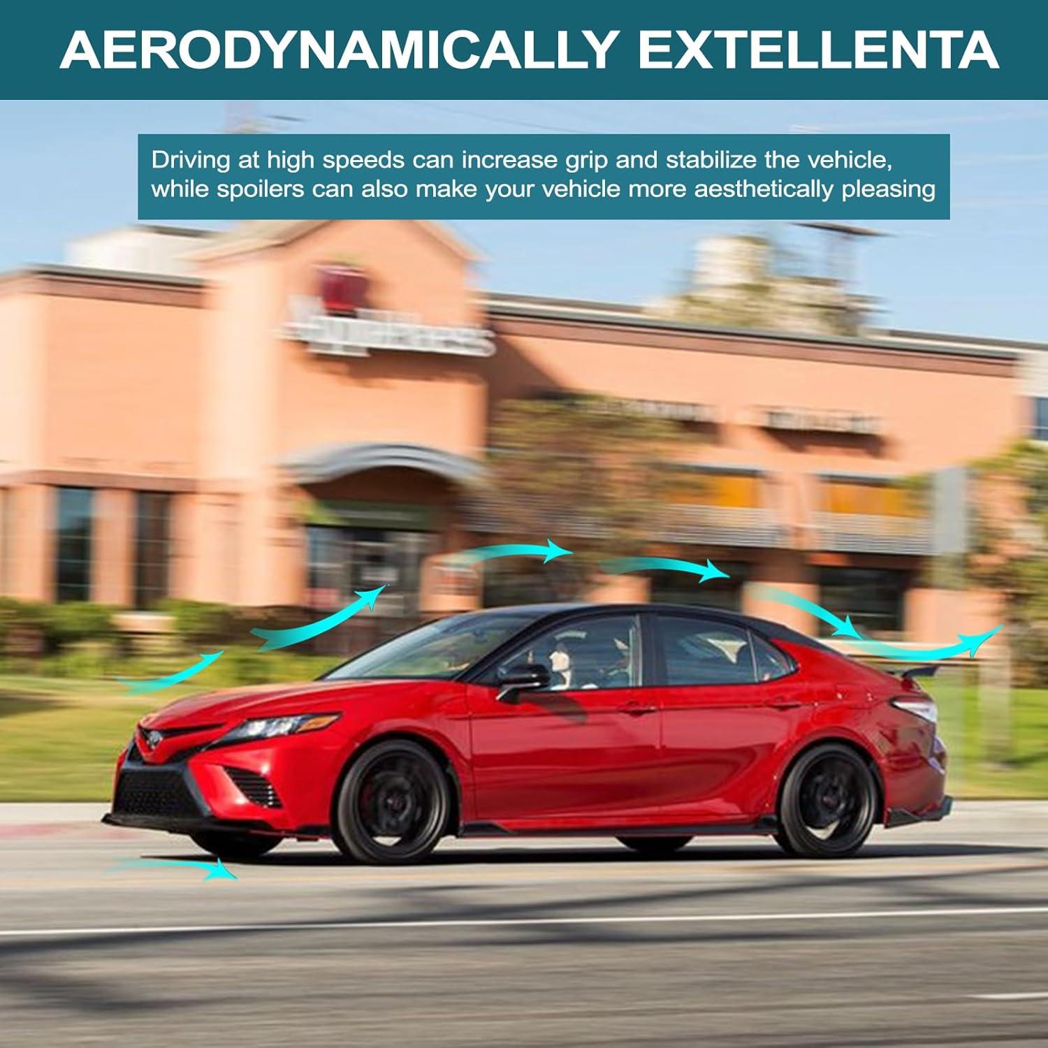 Spoiler Trasero GGsmdick para Camry 2018-2022 ABS Aerodinámico