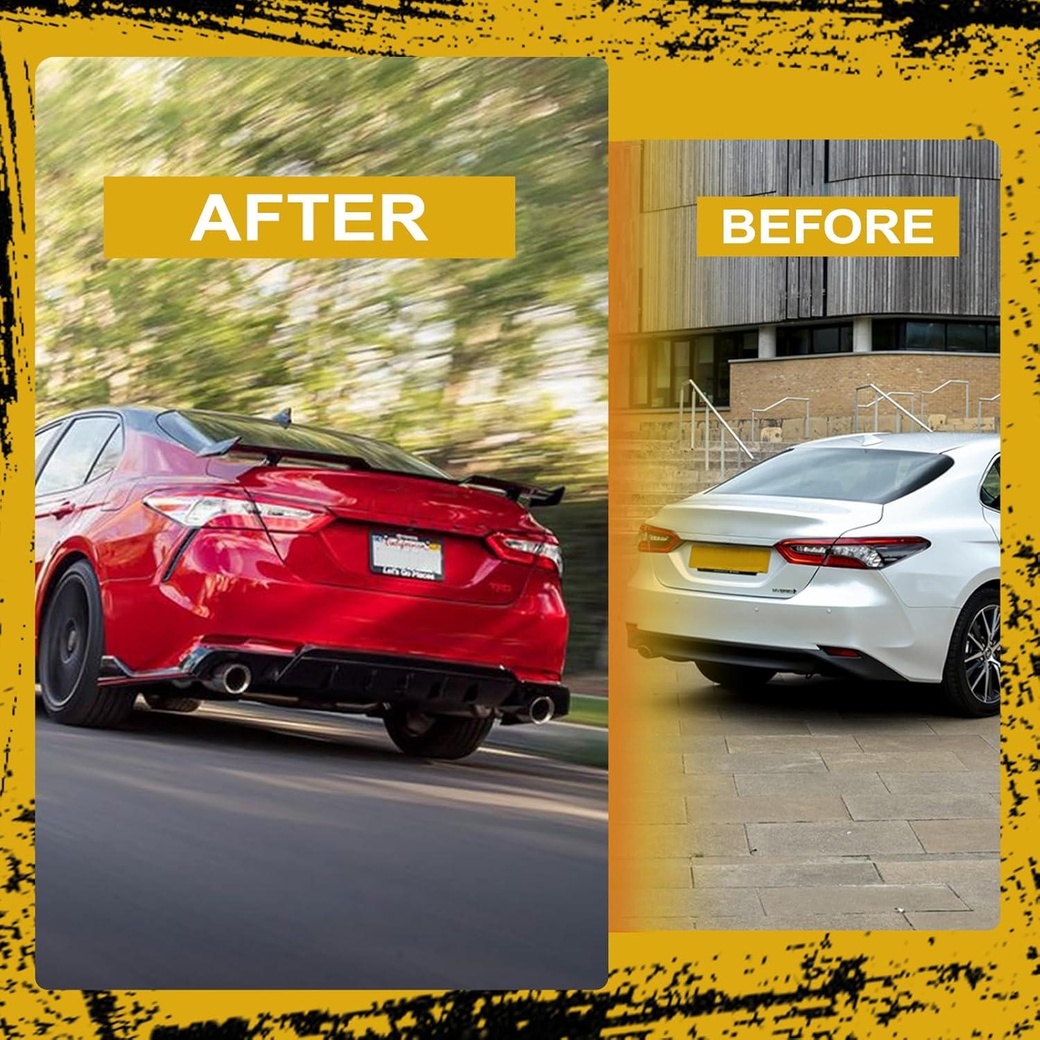 Spoiler Trasero GGsmdick para Camry 2018-2022 ABS Aerodinámico