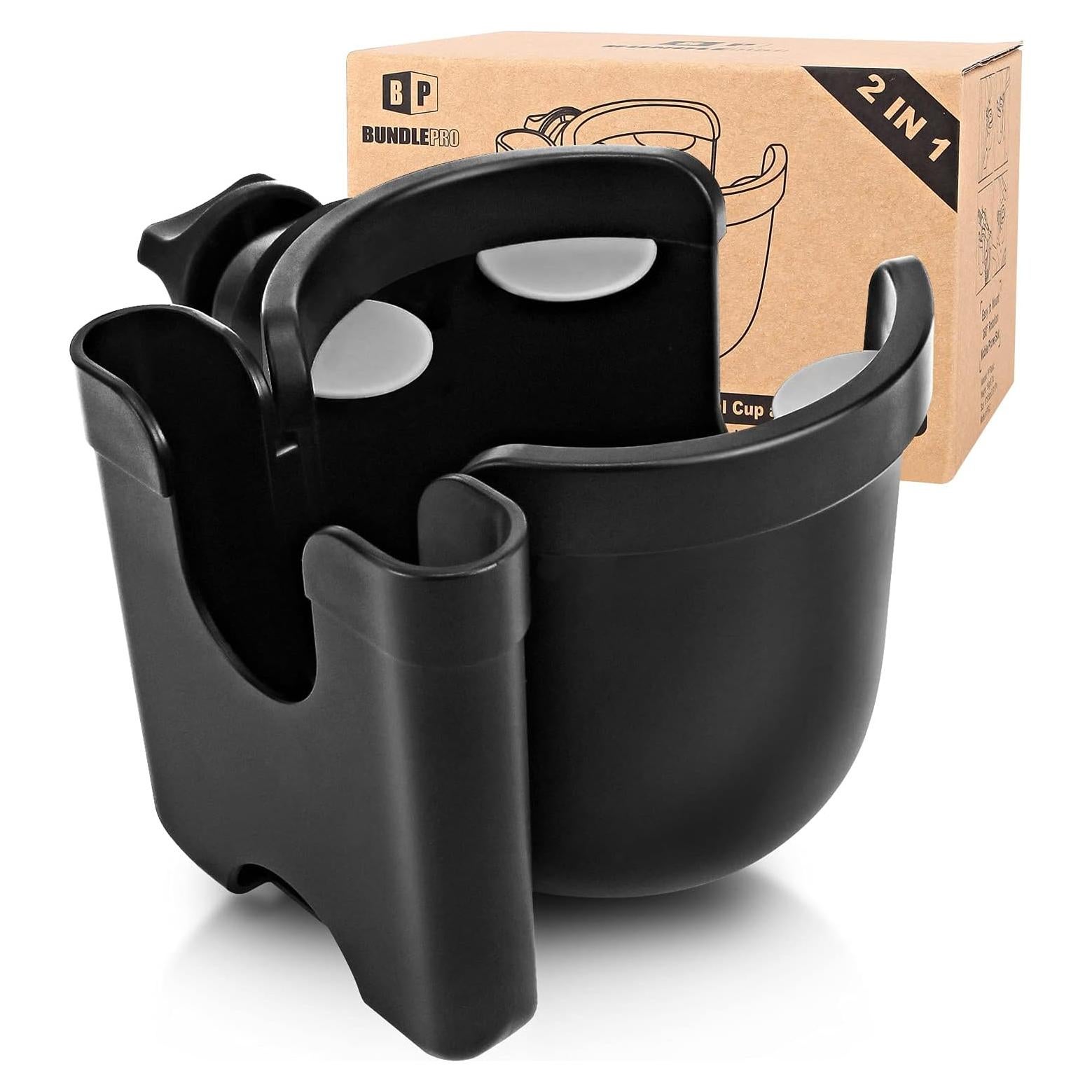 Soporte para Taza BUNDLEPRO FB-122 Ajustable 360° Negro