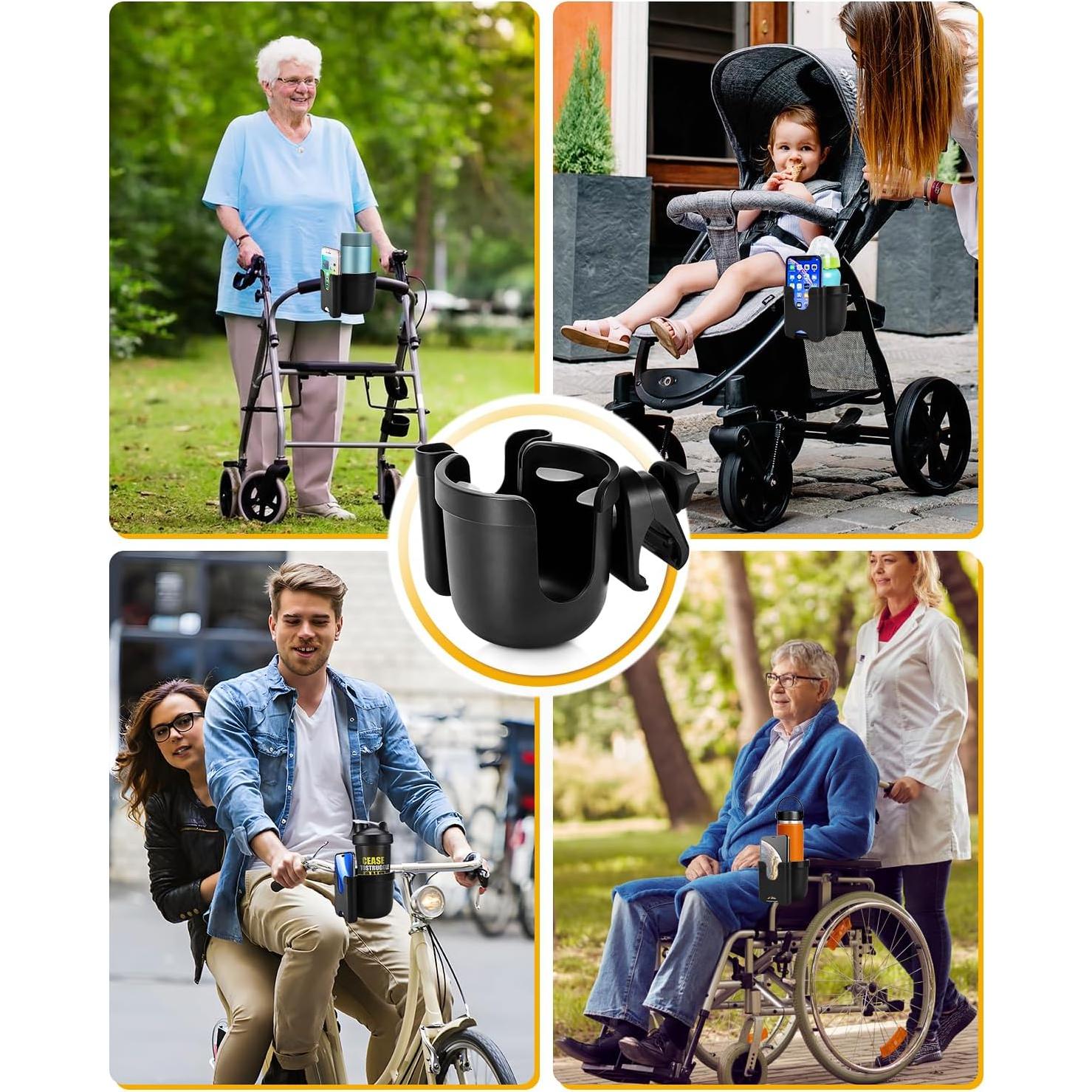 Soporte para Taza BUNDLEPRO FB-122 Ajustable 360° Negro