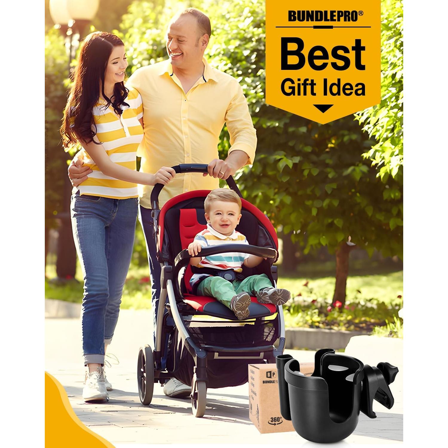 Soporte para Taza BUNDLEPRO FB-122 Ajustable 360° Negro