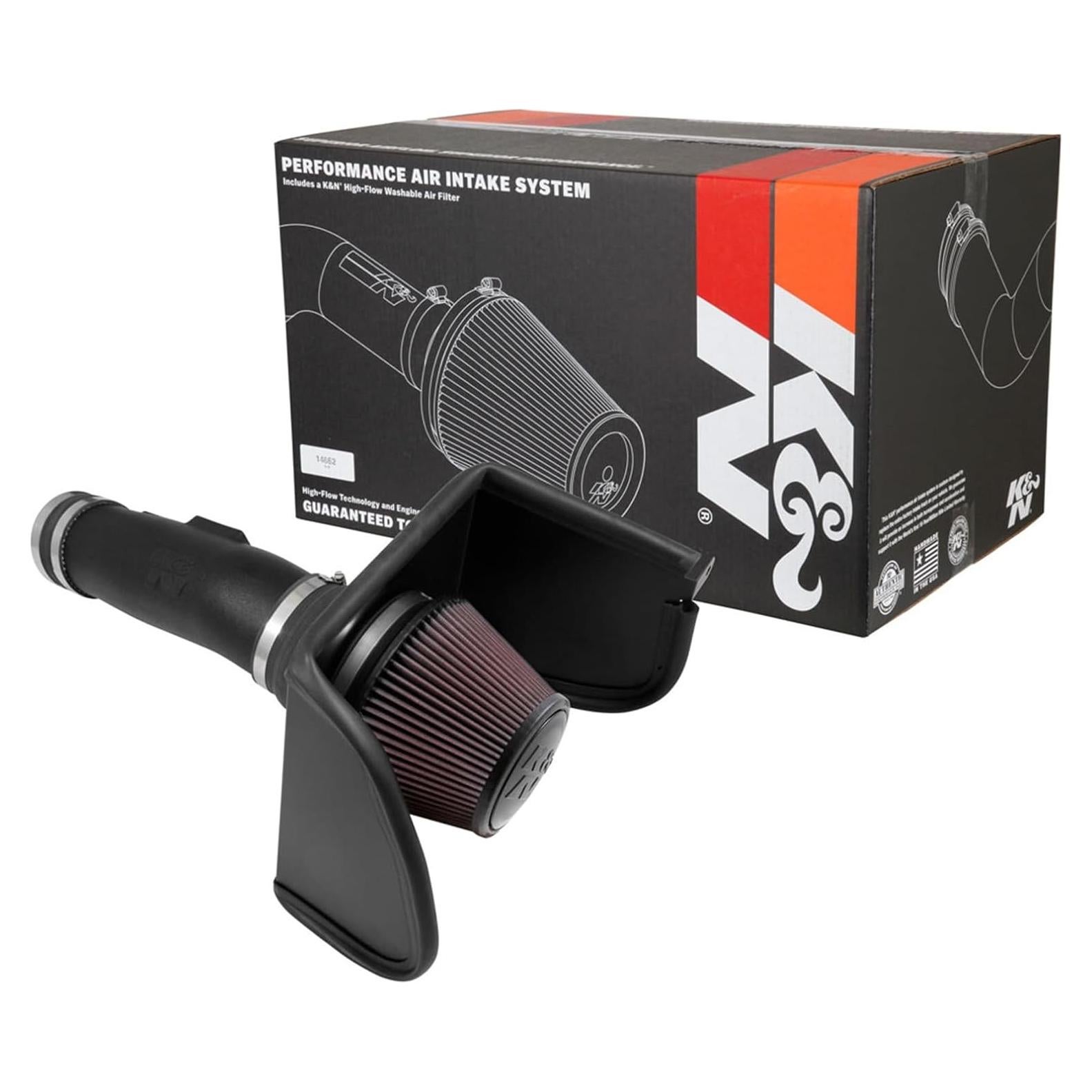 Sistema de Admisión de Aire Frío K&N 63-6019 para Nissan Titan 2017-2024