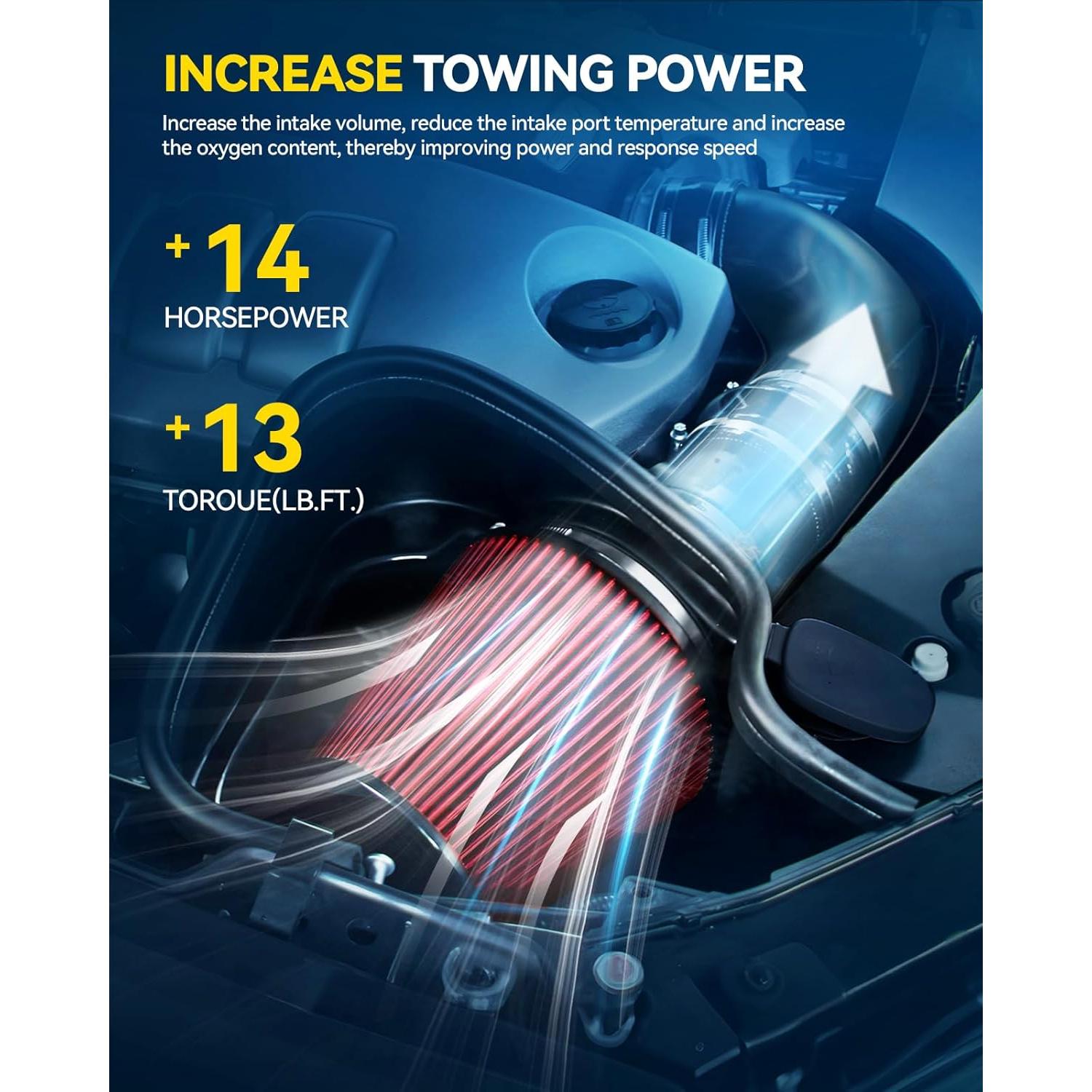 Kit de Entrada de Aire Frío PHILTOP 2.4L Honda Accord 2008-2012 Rojo