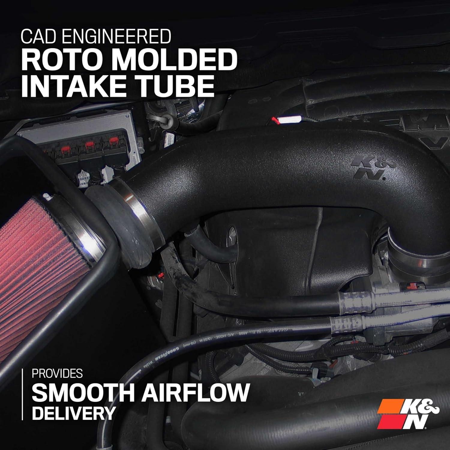 Sistema de Admisión de Aire Frío K&N 63-1561 para RAM 1500/2500/3500