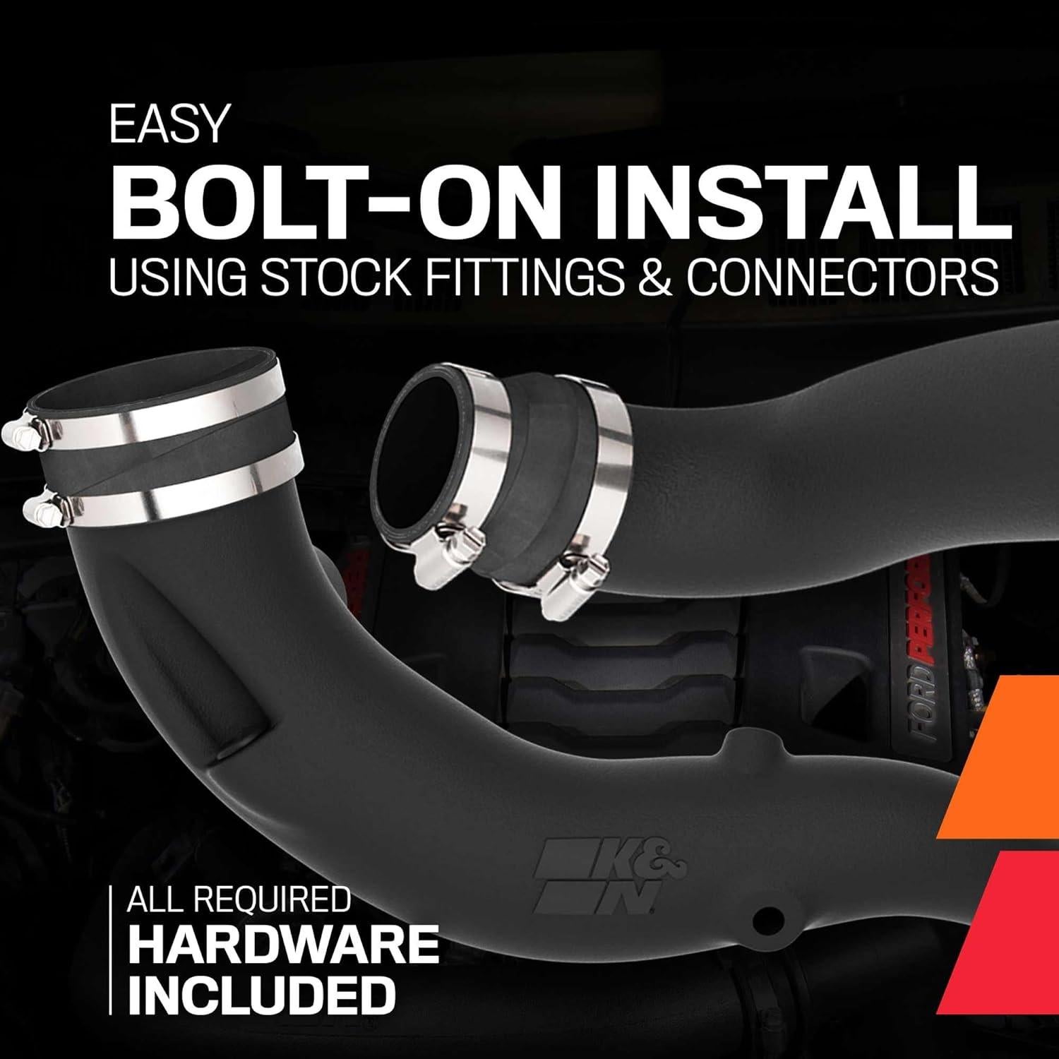 Sistema de Admisión de Aire Frío K&N 63-2623 para Ford F150 2017-2020