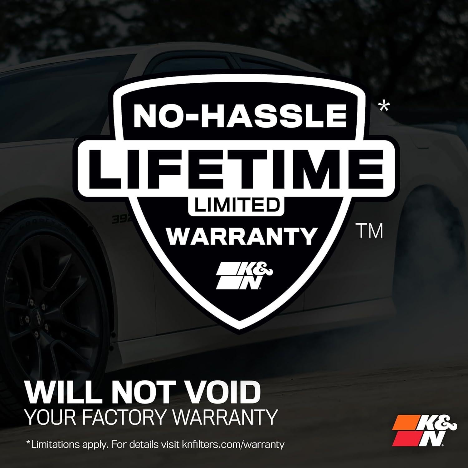 Sistema de Admisión de Aire Frío K&N 63-3105 para Chevrolet Camaro 2016-2021