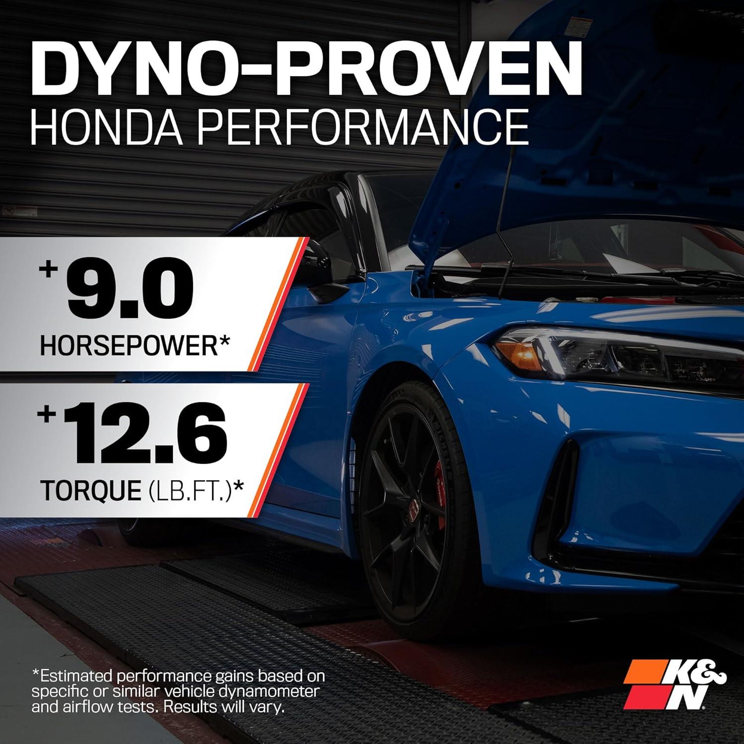 Sistema de Admisión de Aire Frío K&N 63-3516 para Honda Civic 2016-2021