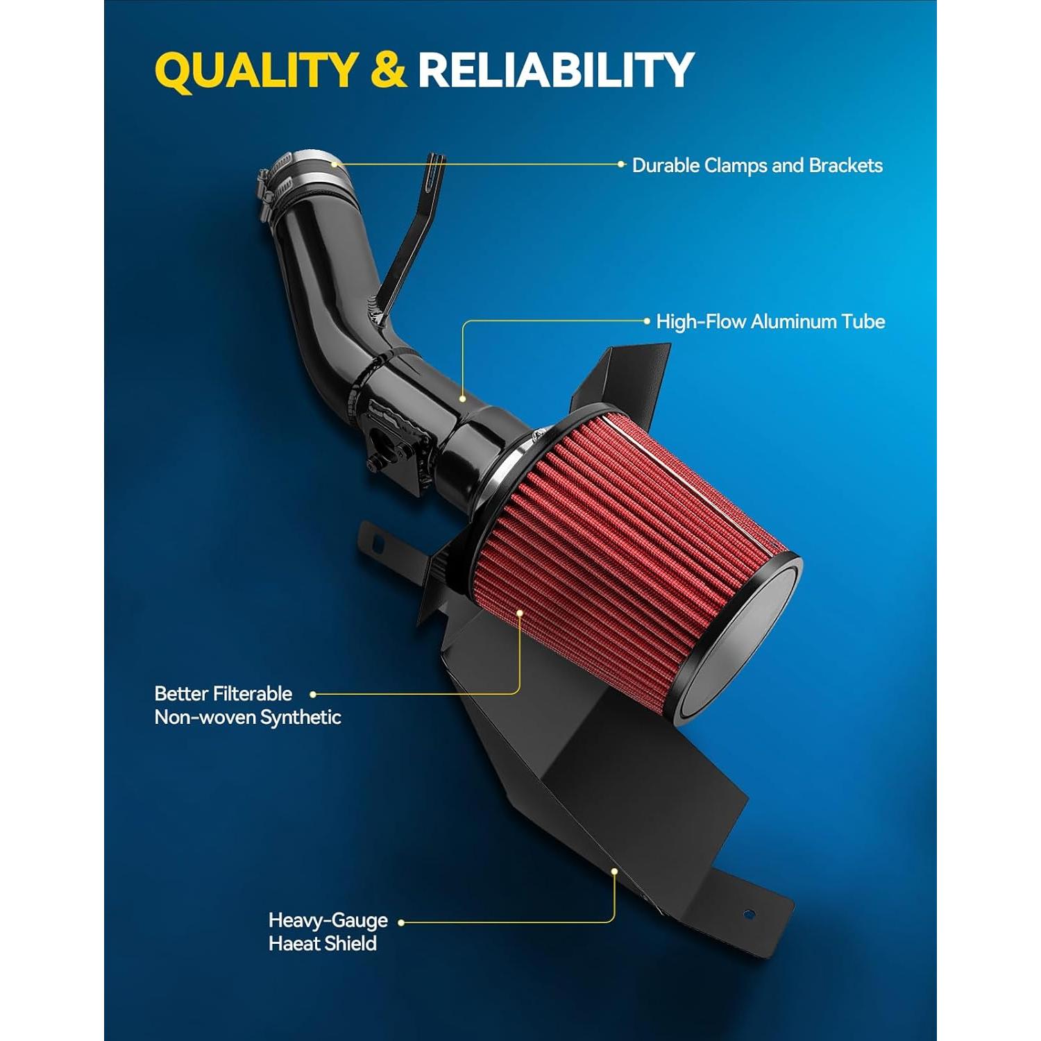 Kit de Admisión de Aire Frío PHILTOP para Honda Civic 2016-2020 1.5L