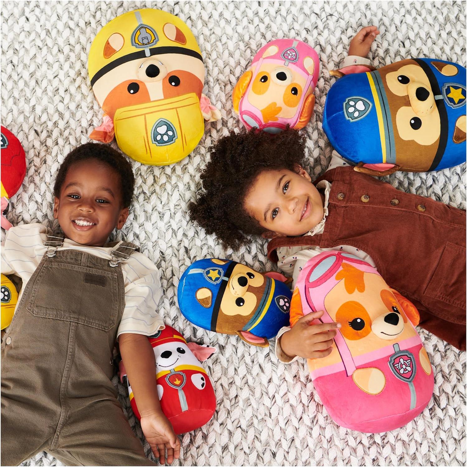 Peluches Aplastables PAW Patrol Marshall 20 cm Juguete Oficial