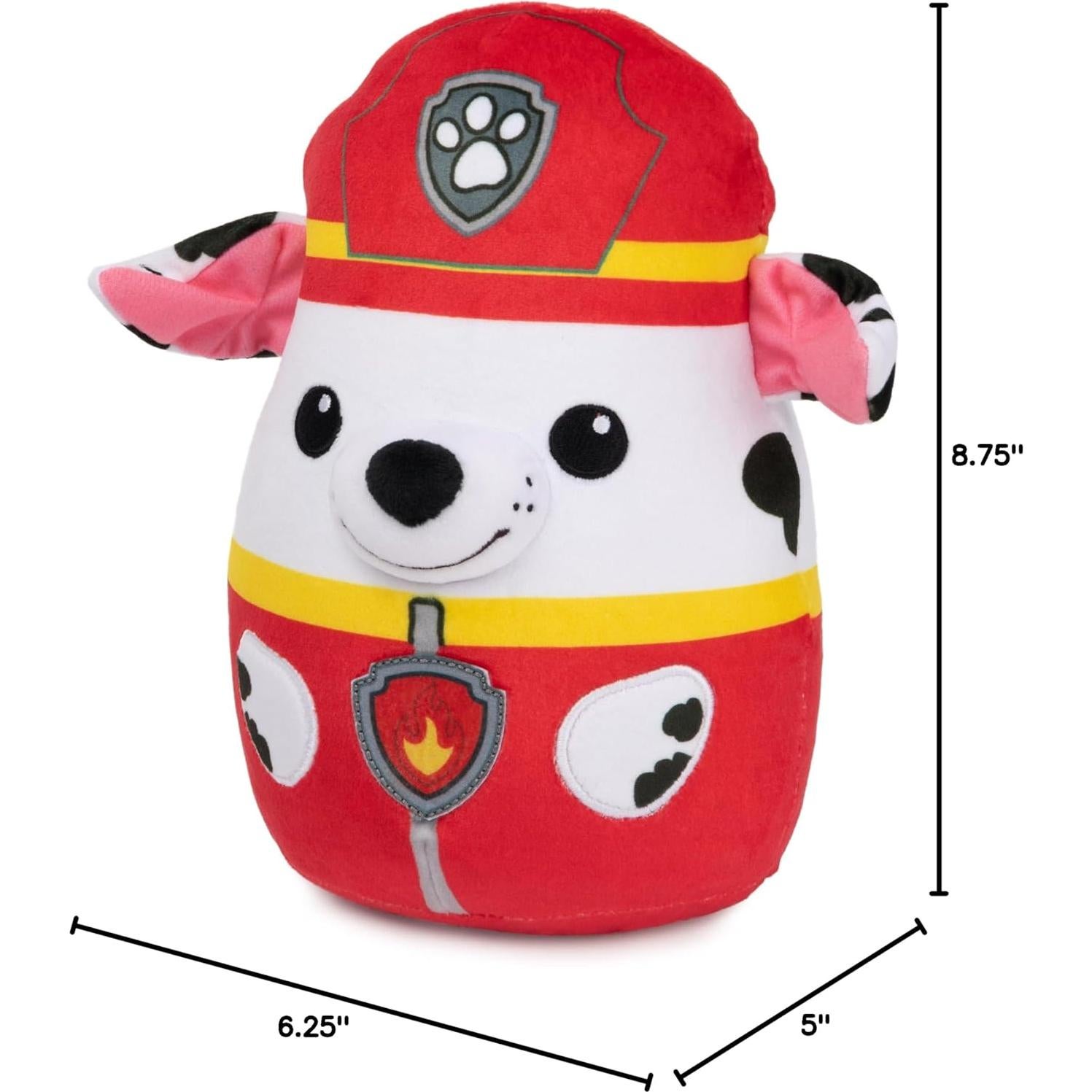 Peluches Aplastables PAW Patrol Marshall 20 cm Juguete Oficial