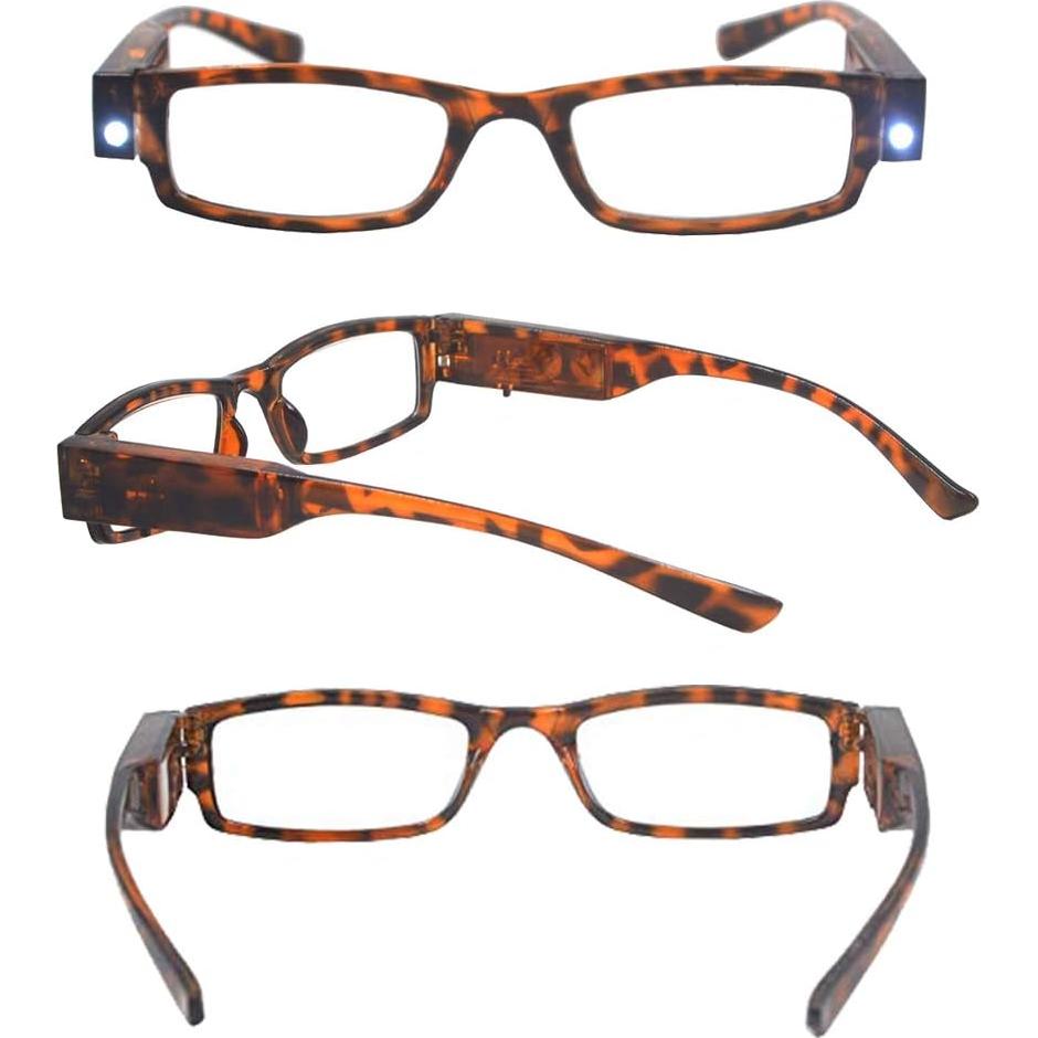 Gafas de Lectura DUANMEI con Luces LED +2.0 Unisex