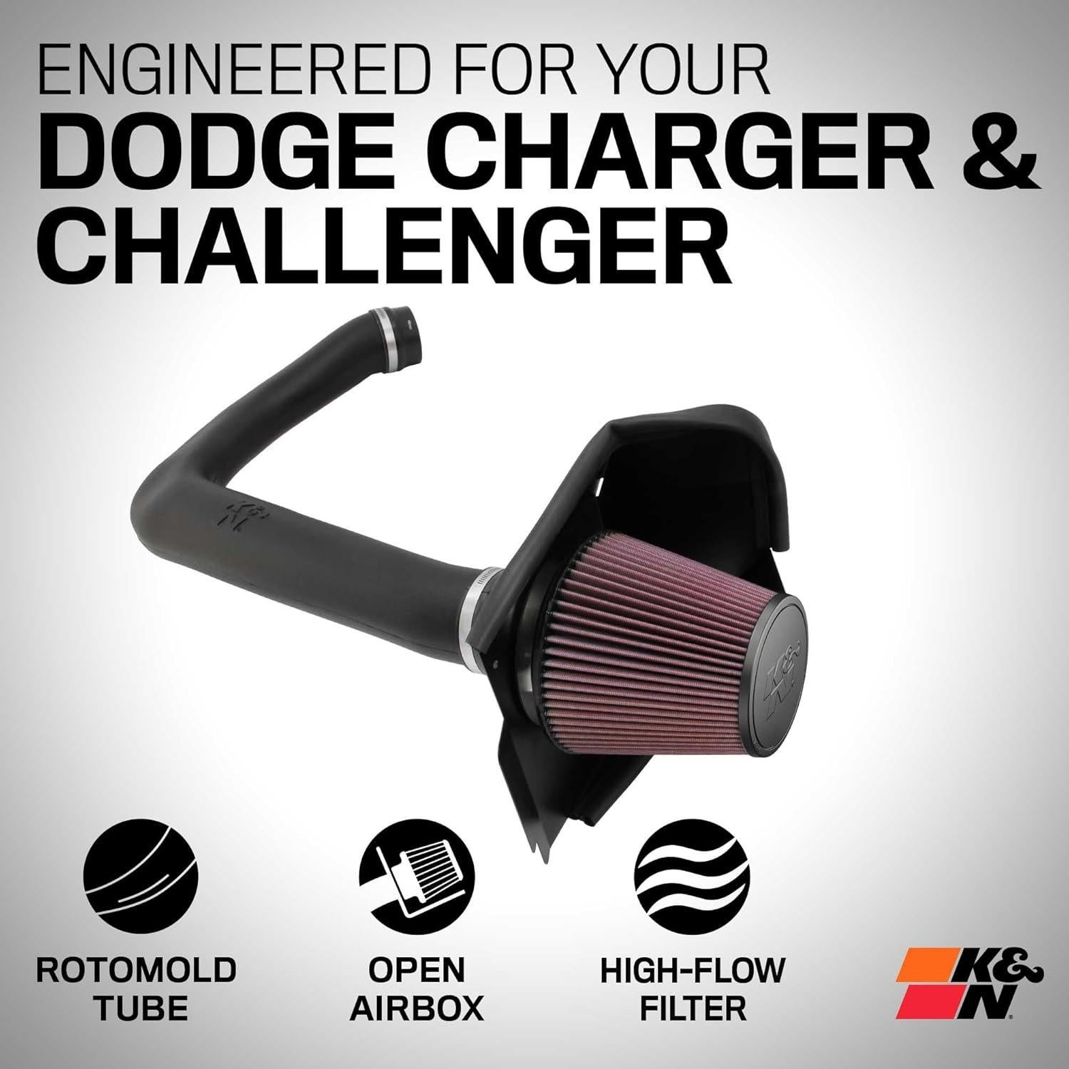 Sistema de Admisión de Aire Frío K&N 63-1564 para Chrysler/Dodge