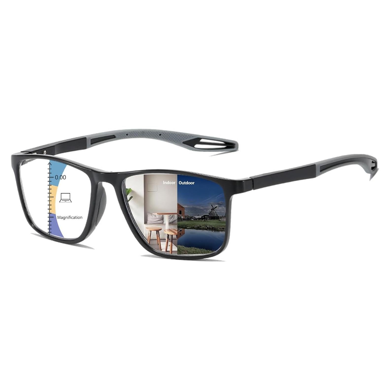 Gafas de lectura multifocales progresivas Kissoul con bloqueo UV