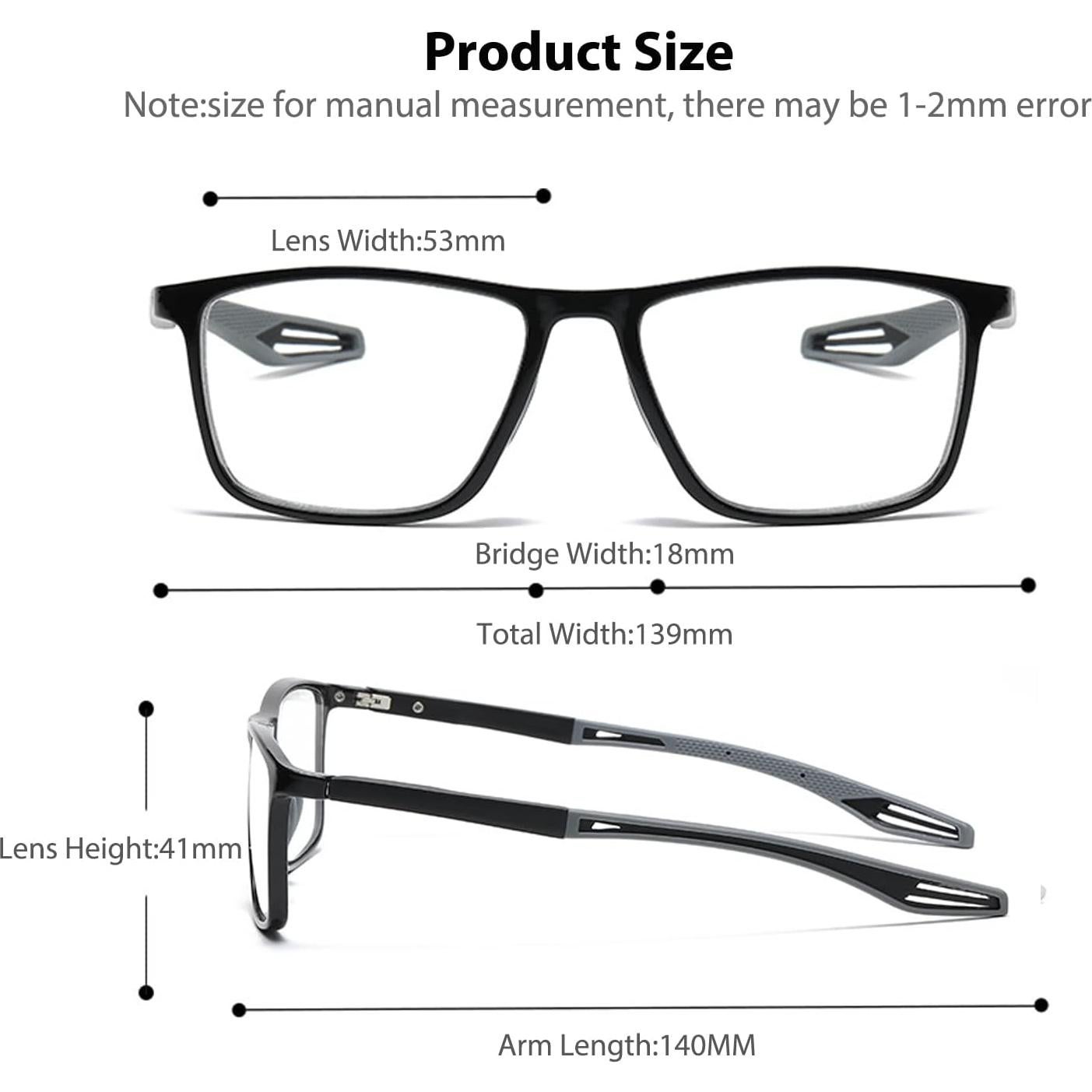 Gafas de lectura multifocales progresivas Kissoul con bloqueo UV