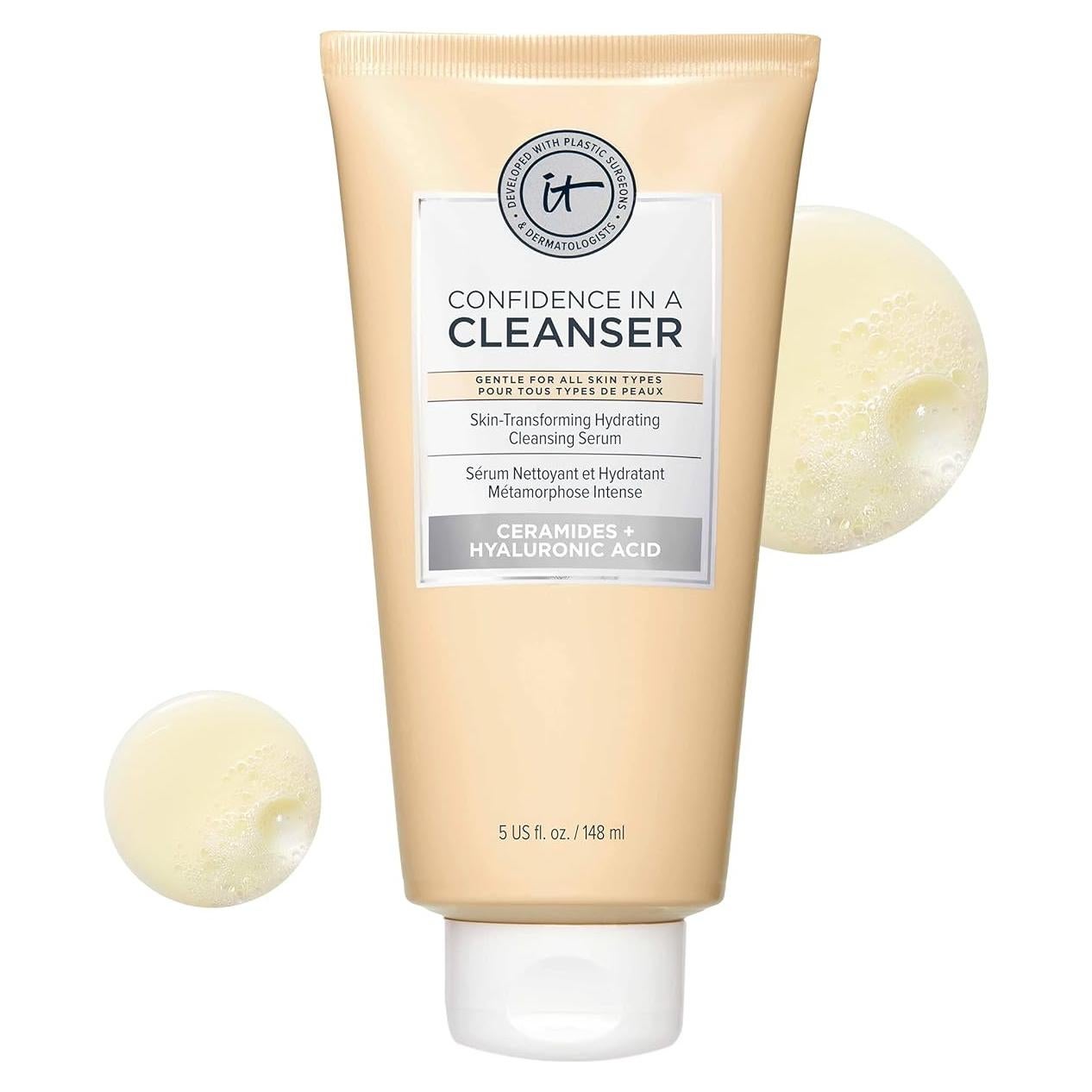 Limpiador Facial IT Cosmetics 150ml Ácido Hialurónico