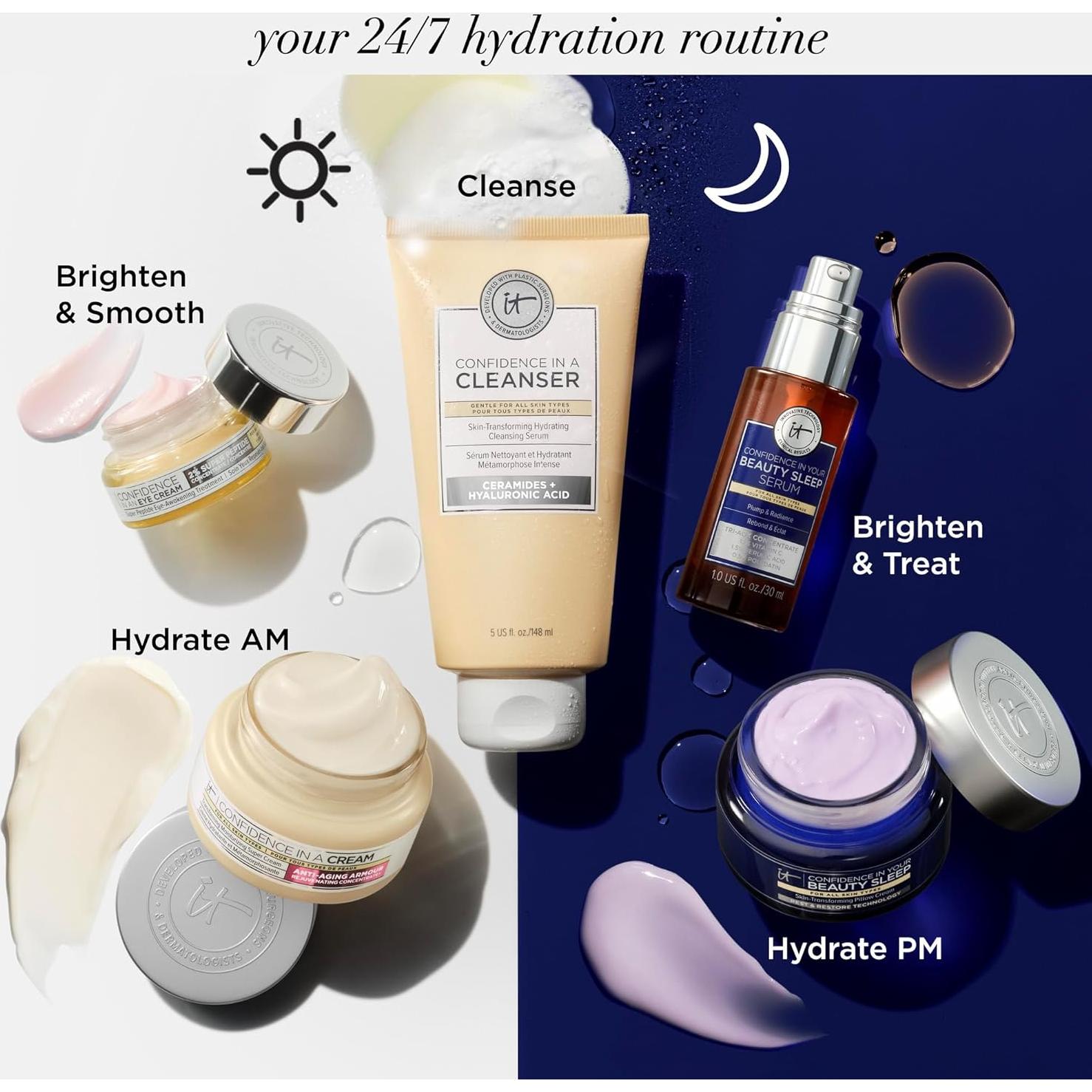 Limpiador Facial IT Cosmetics 150ml Ácido Hialurónico