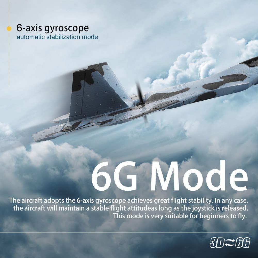 GoolRC WLtoys XKS A180 Avión RC 2.4GHz 3 Baterías RTF