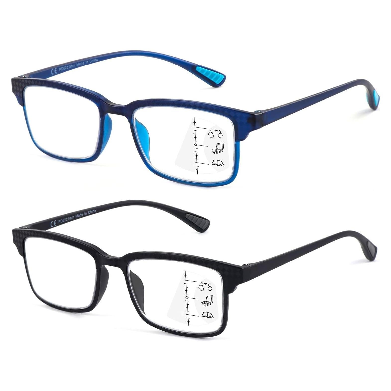 Gafas de Lectura Progresivas CARA 2 Paquete 2.25 Dioptrías