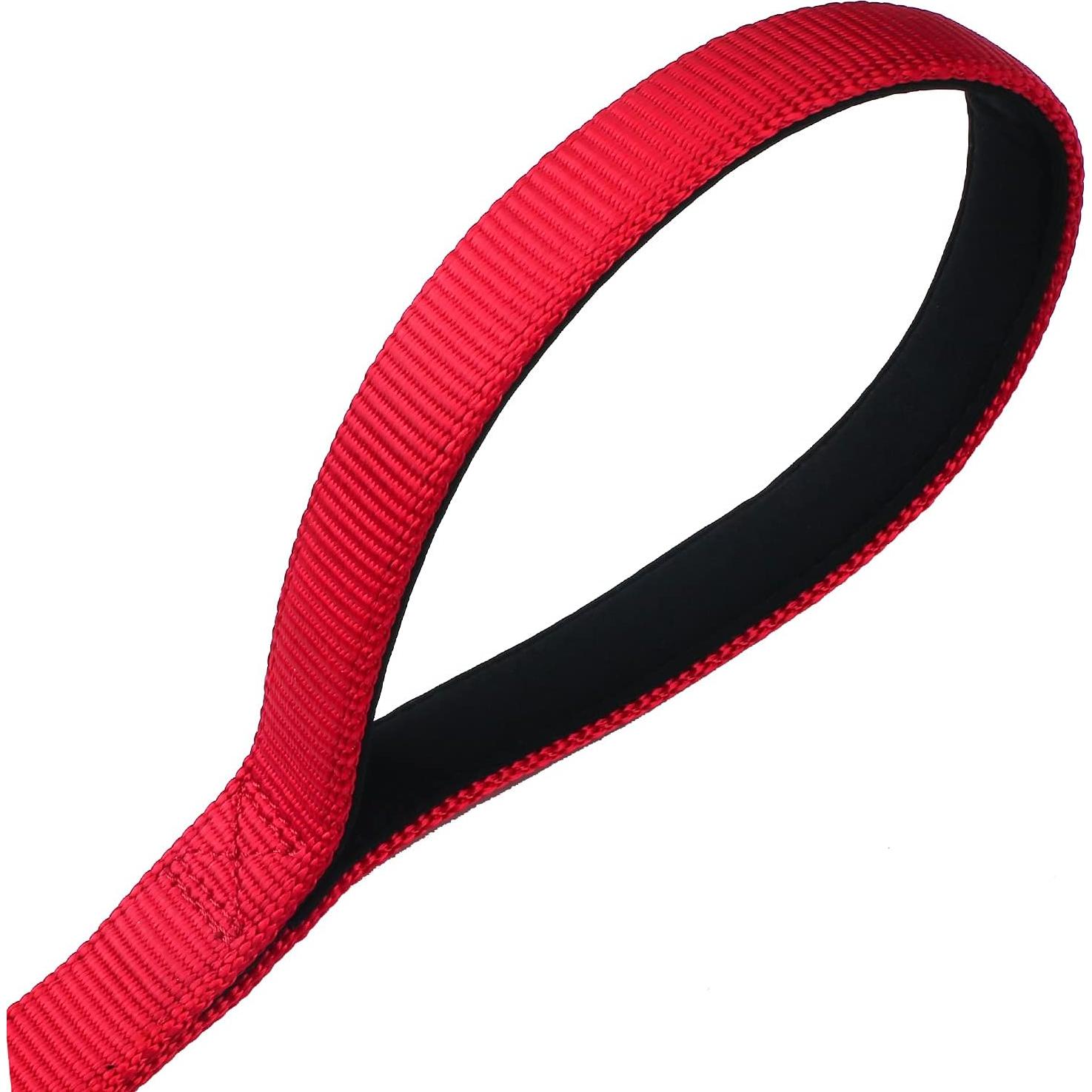 Correa corta nylon Cyclpet 30 cm clip resistente para perros