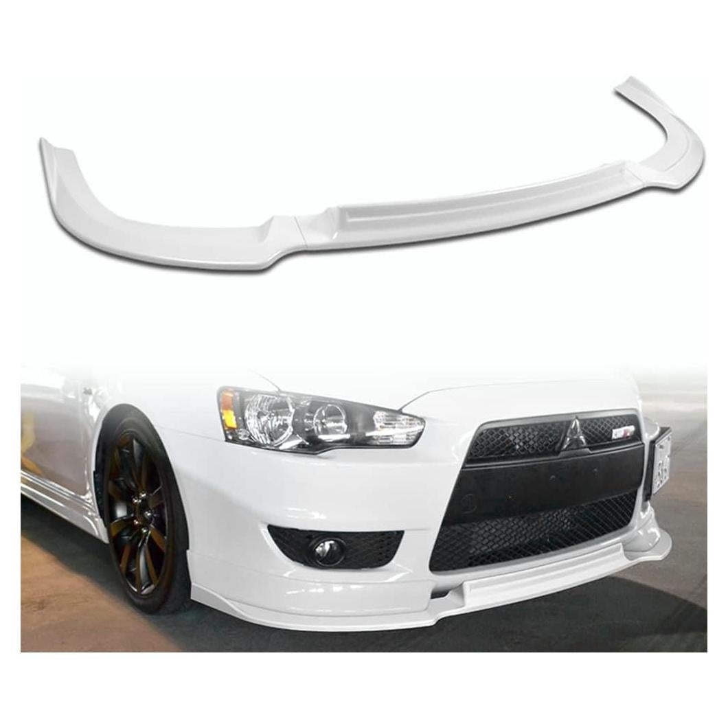 Labio de Parachoques Frontal Q1-TECH para Mitsubishi Lancer 2008-2015