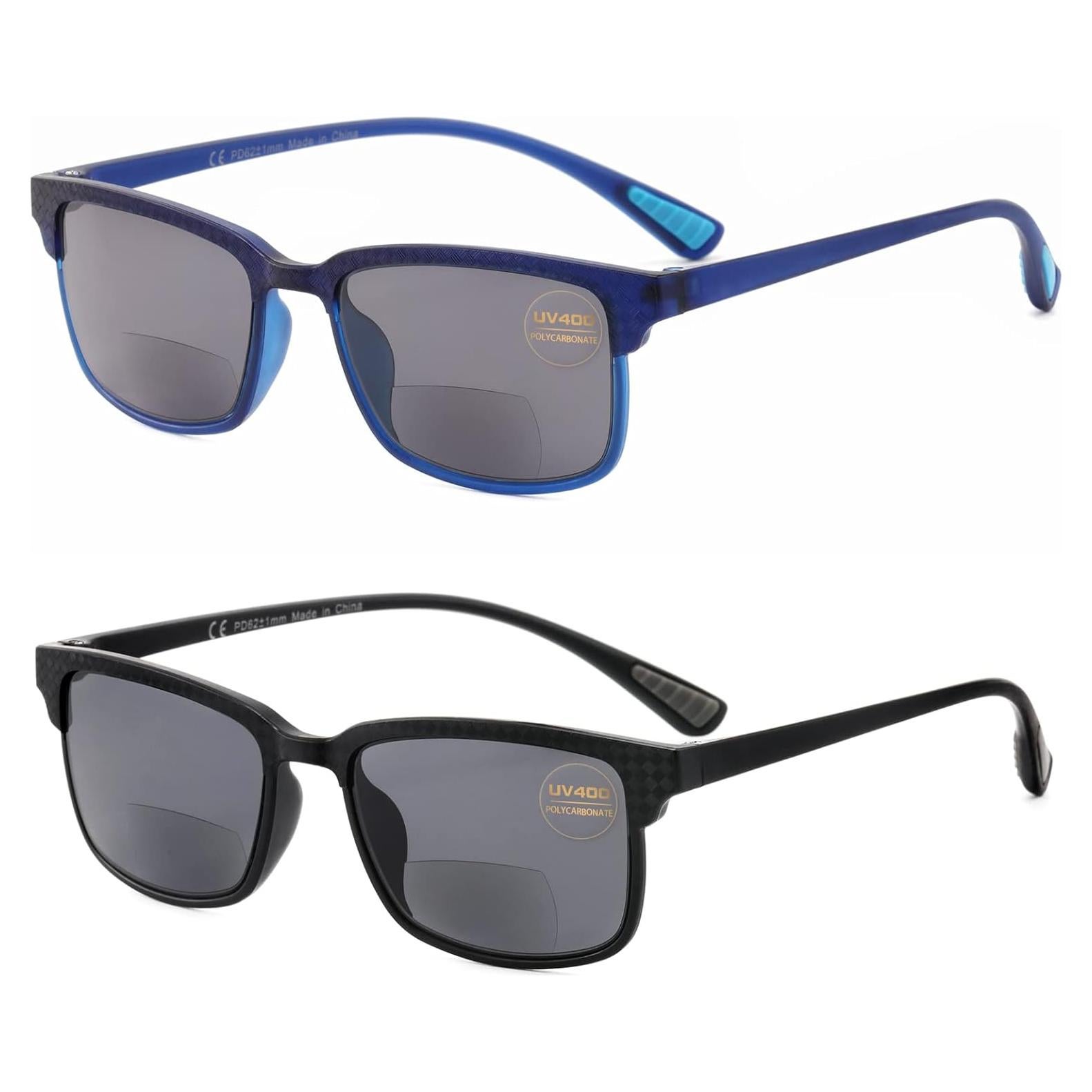 Gafas de Sol Bifocales CARA 2 Paquete UV400 Unisex