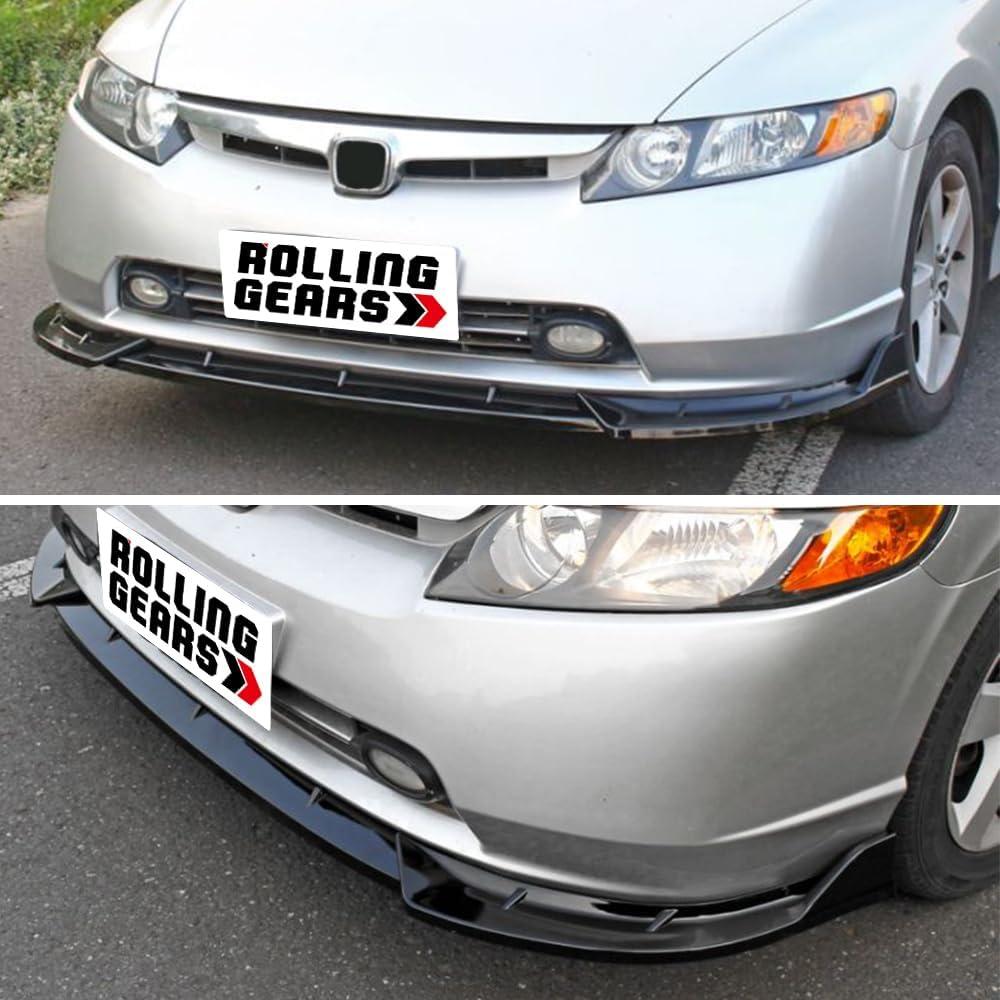 Spoiler Frontal Honda Civic Sedan 2006-2008 Rolling Gears