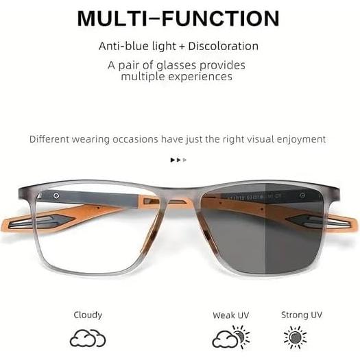 Gafas Bifocales Progresivas SUDXIN Fotoquímicas Deportivas