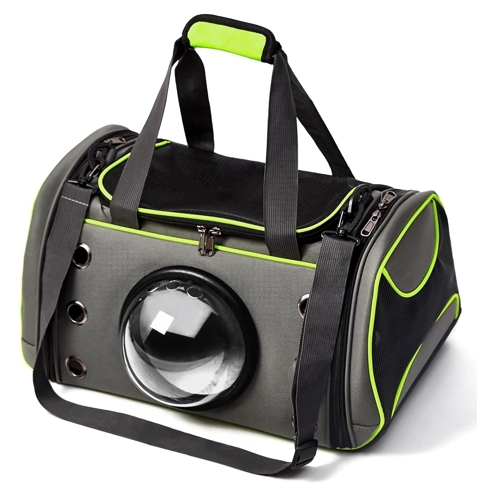 Transportín para Gatos Hannadepot Burbuja Grande 50x28x26cm