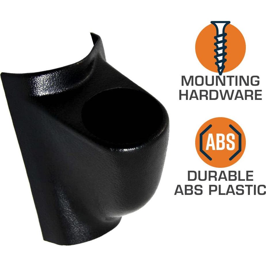 Soporte de Medidor de Pilar Individual GlowShift - Universal 52mm