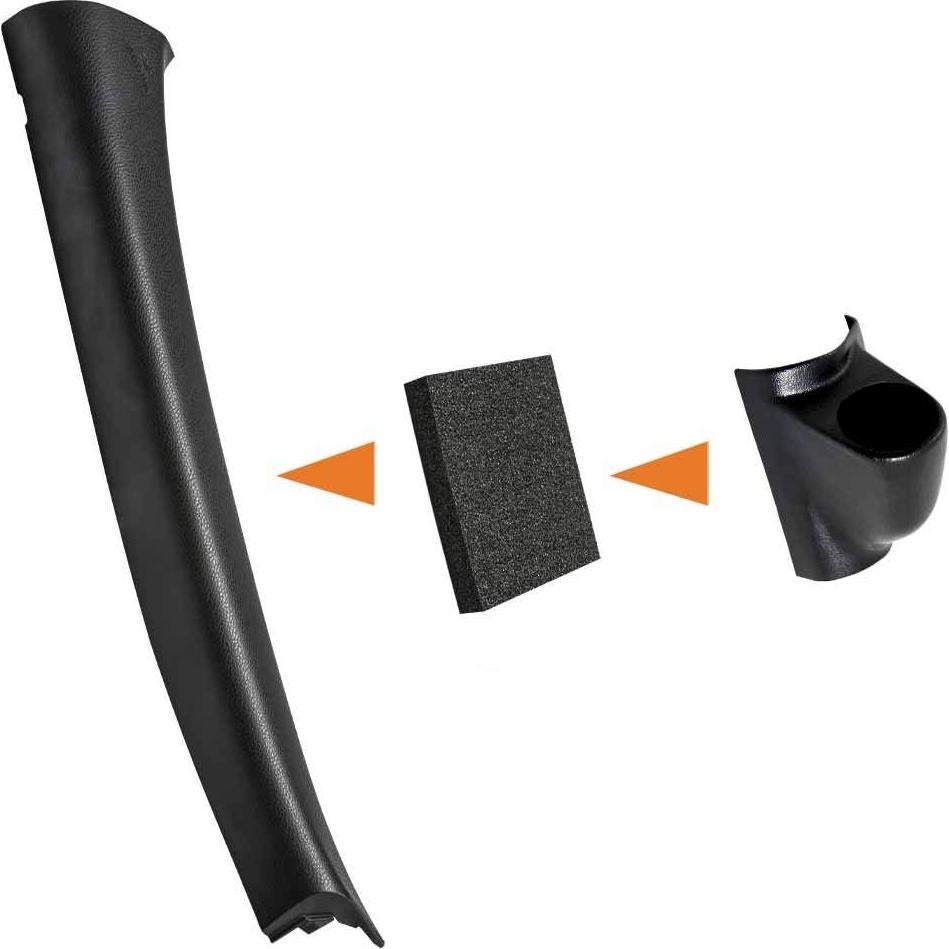 Soporte de Medidor de Pilar Individual GlowShift - Universal 52mm