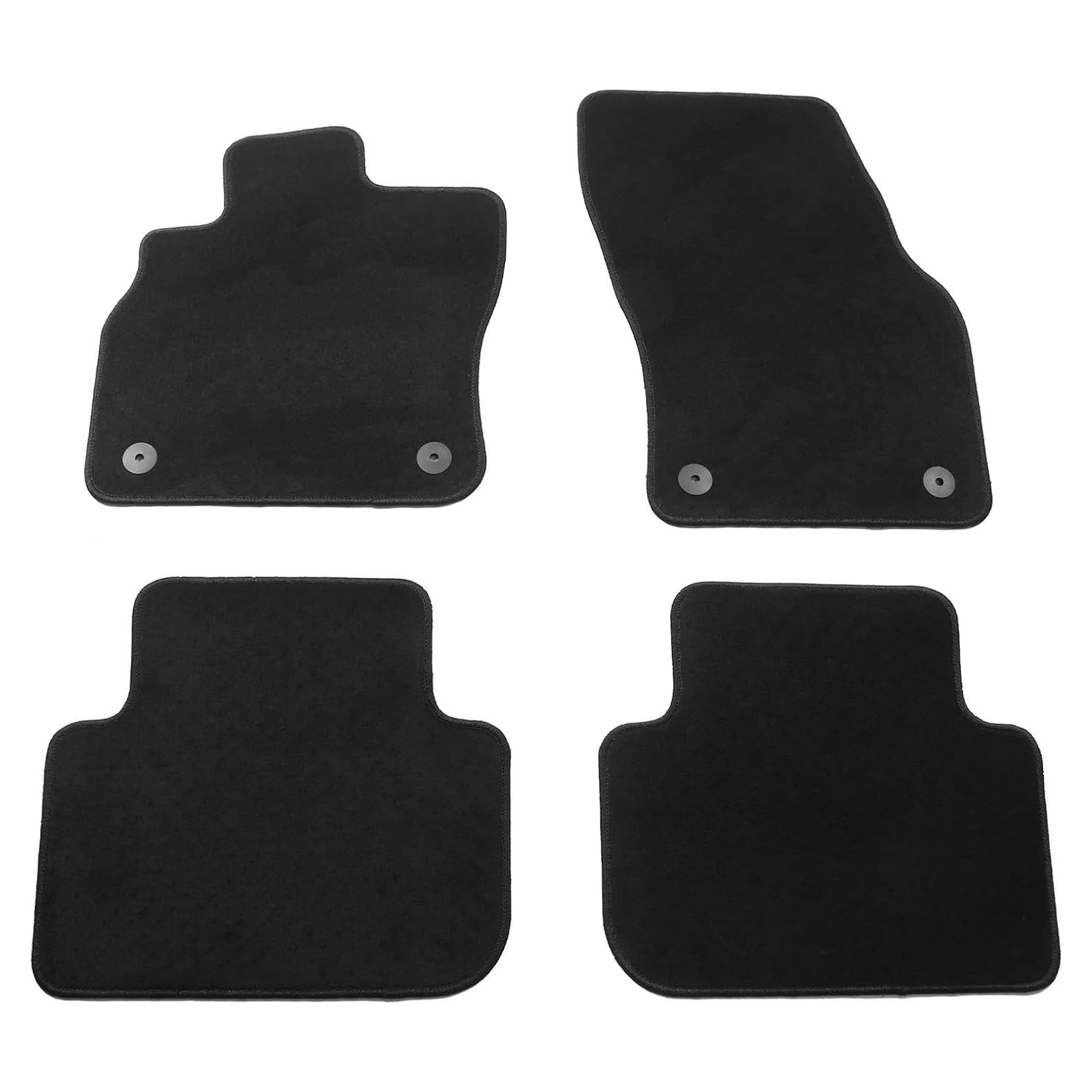 Alfombrillas de Nylon Negro IKON MOTORSPORTS para Audi Q3 2019-2025