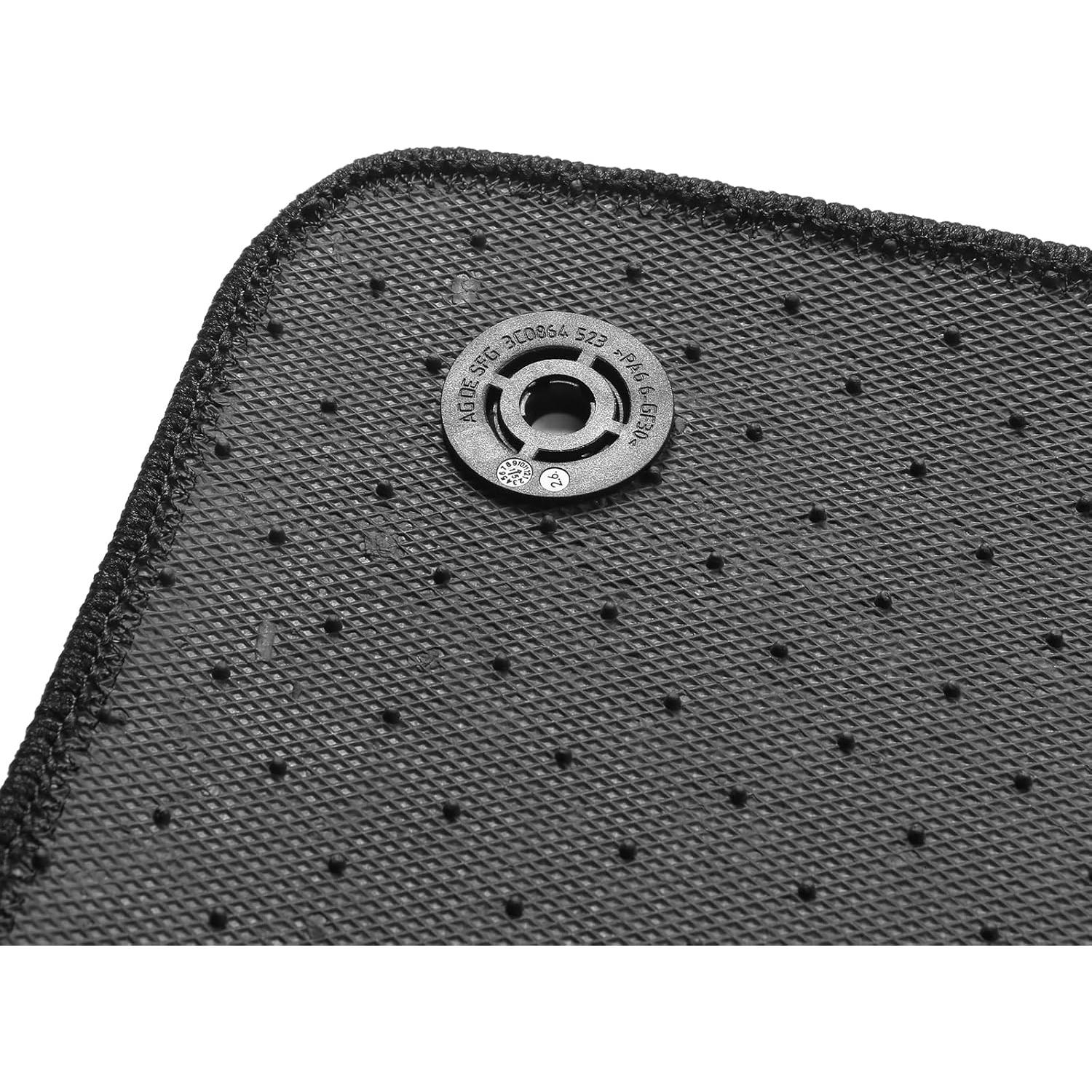 Alfombrillas de Nylon Negro IKON MOTORSPORTS para Audi Q3 2019-2025