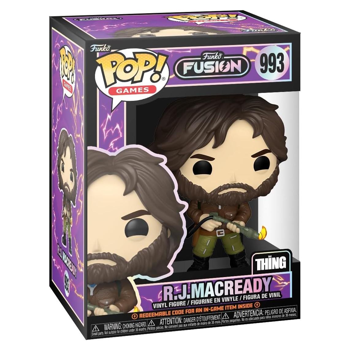Funko POP! Fusión R.J. MacReady - La Cosa - Figura 10 cm