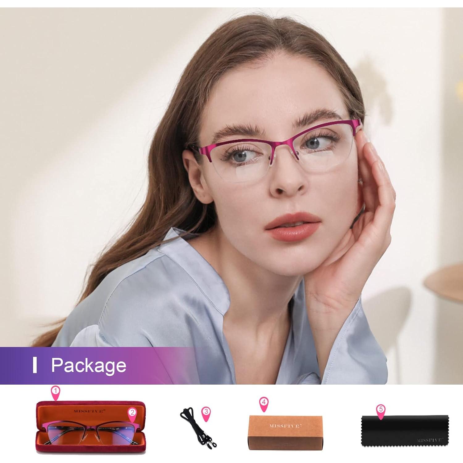 Gafas Bifocales Missfive 1.5x con Bloqueo Luz Azul