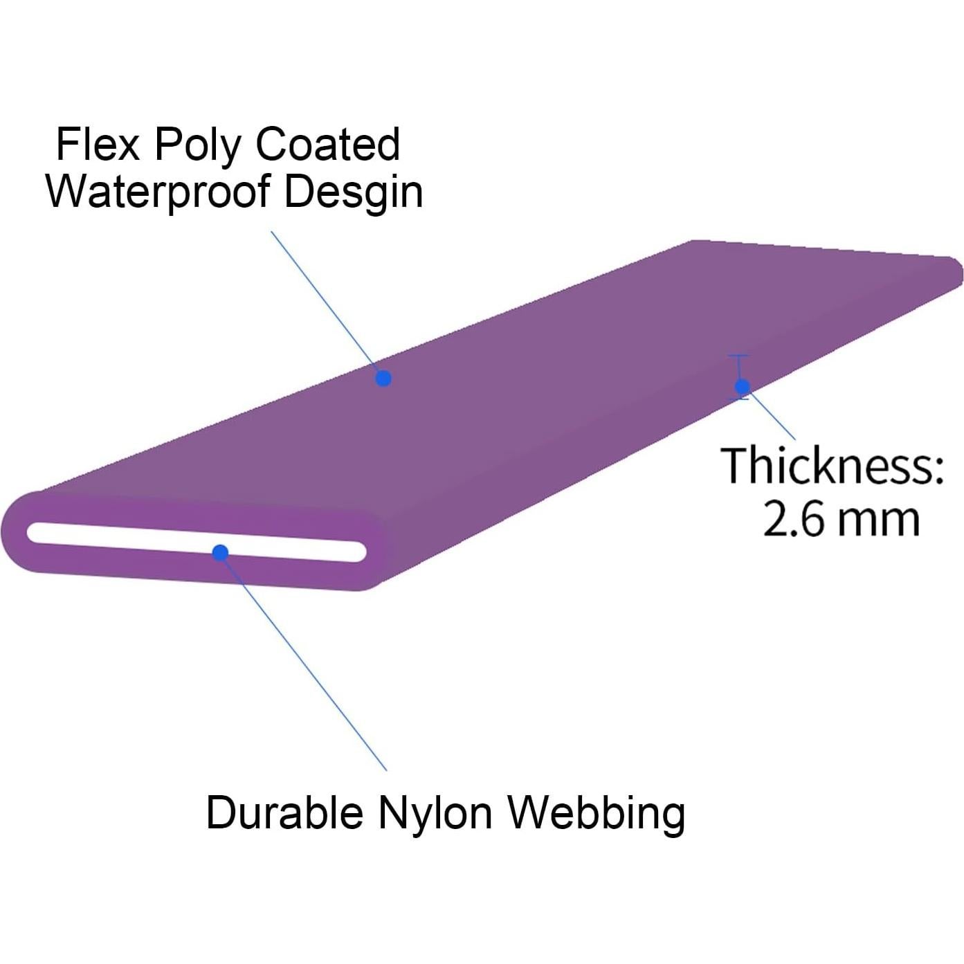 Correa Larga Impermeable Nimble 4.88m para Perros