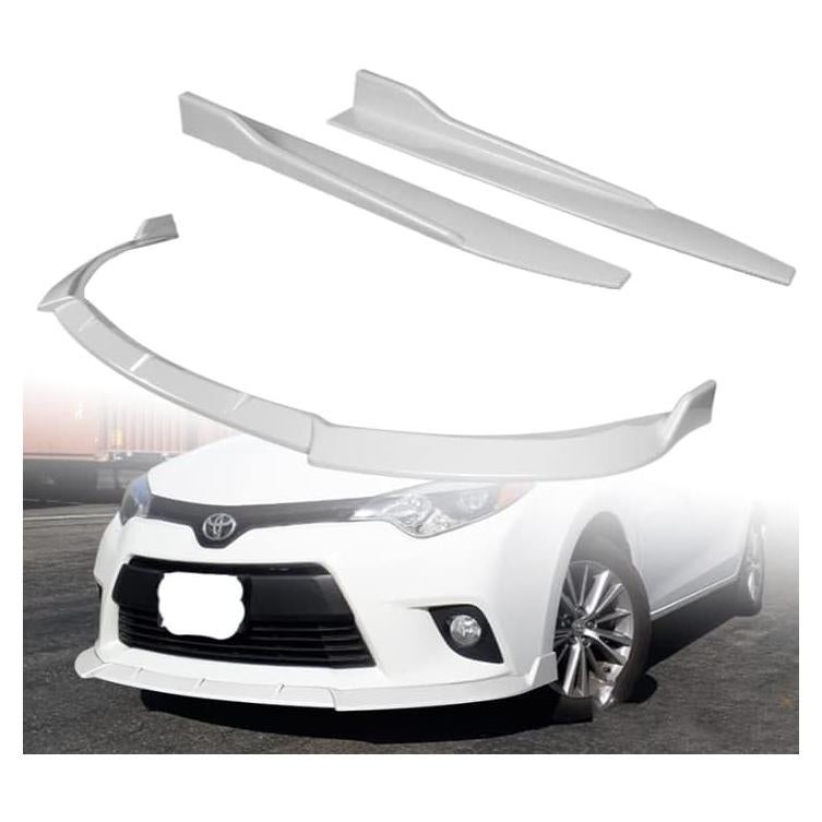 Kit Carrocería Spoiler Lip Toyota Corolla 2014-2016 + Splitters